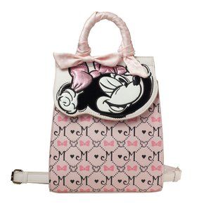 Danielle Nicole Disney Minnie Mouse Monogram Backpack Still in Plastic